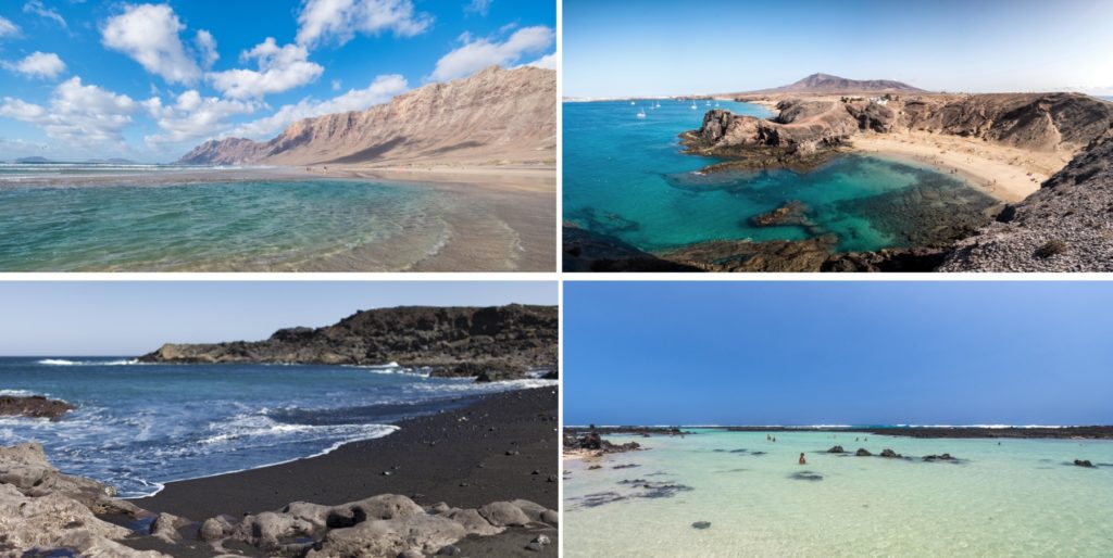 Stranden van Lanzarote