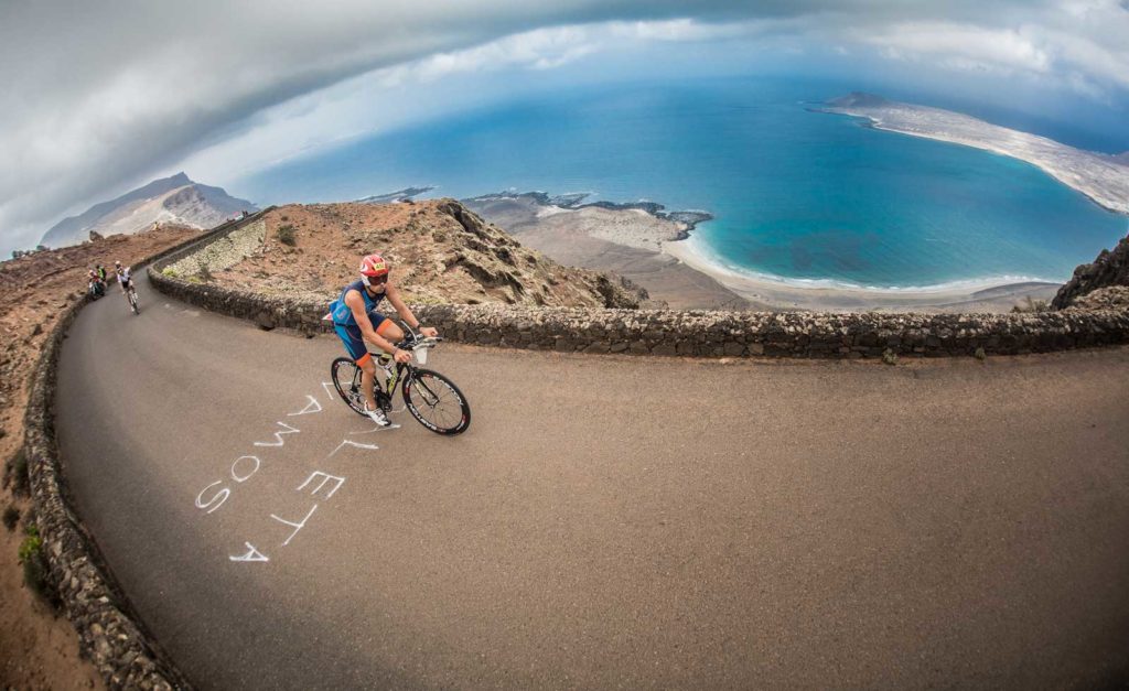 Ironman Lanzarote fietsen
